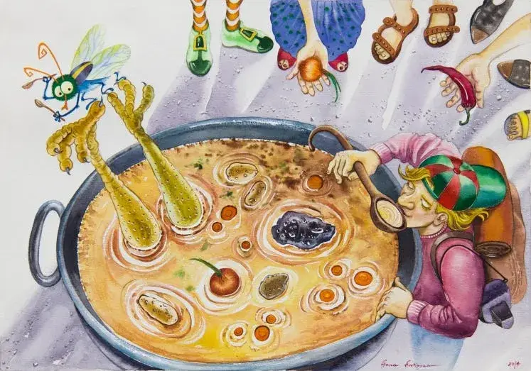 Sopa de piedras: la leyenda que inspira tu receta de aprovechamiento