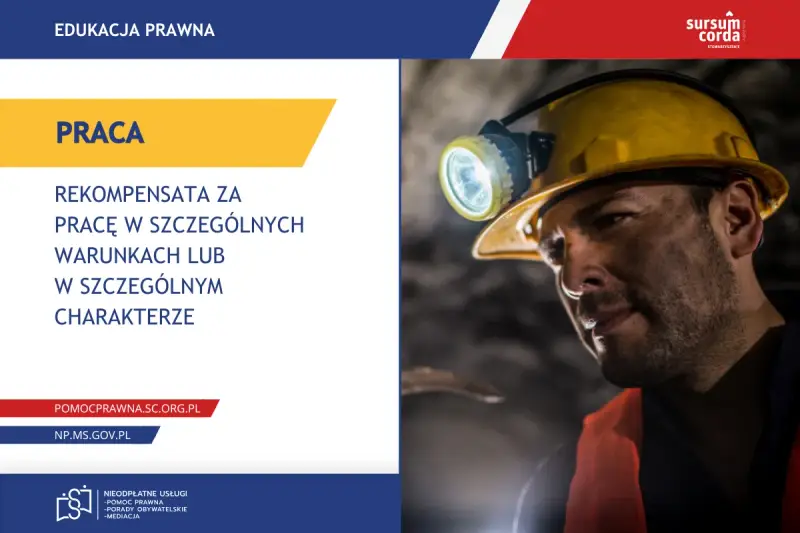 Górnik w kasku z lampą czołową, symbolizujący 15 lat pracy w warunkach szczególnych do 1999 roku.