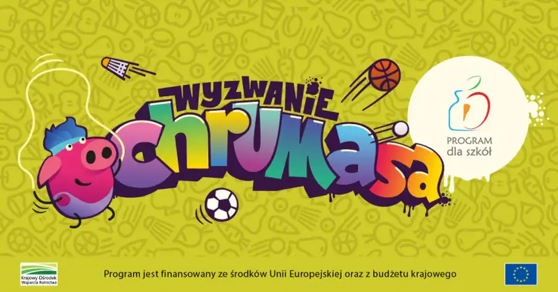 Sportowe wyzwanie Chrumasa promuje zdrowe nawyki w szkołach