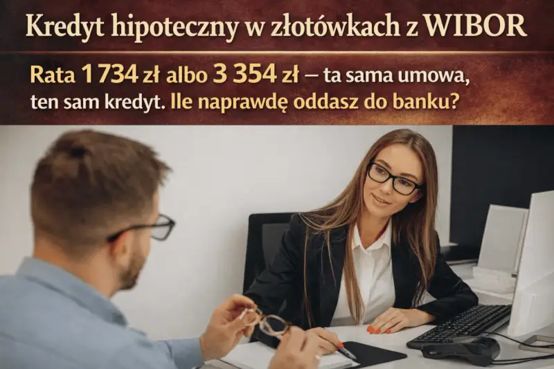 Kobieta i mężczyzna rozmawiają o kredycie hipotecznym z WIBOR. Czy wiesz, co to jest WIBOR i jak wpływa na ratę?