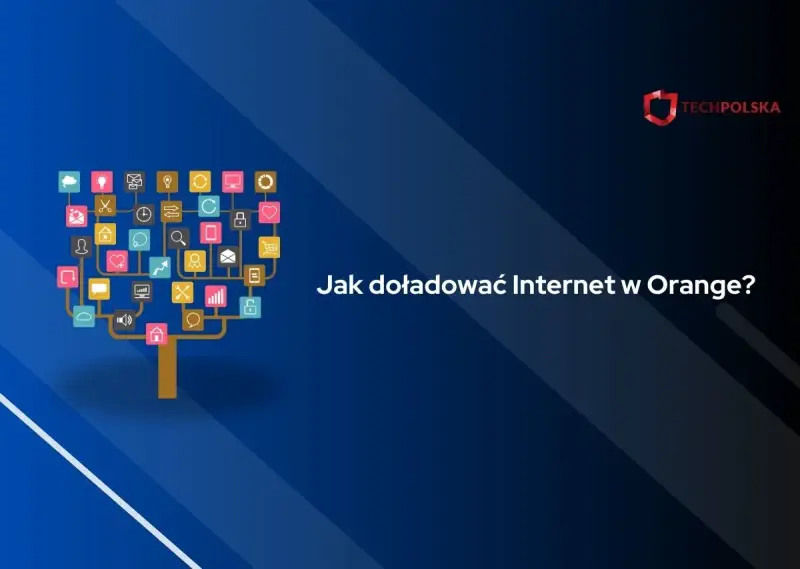 Drzewo symboli i pytanie "Jak doładować konto Orange?".