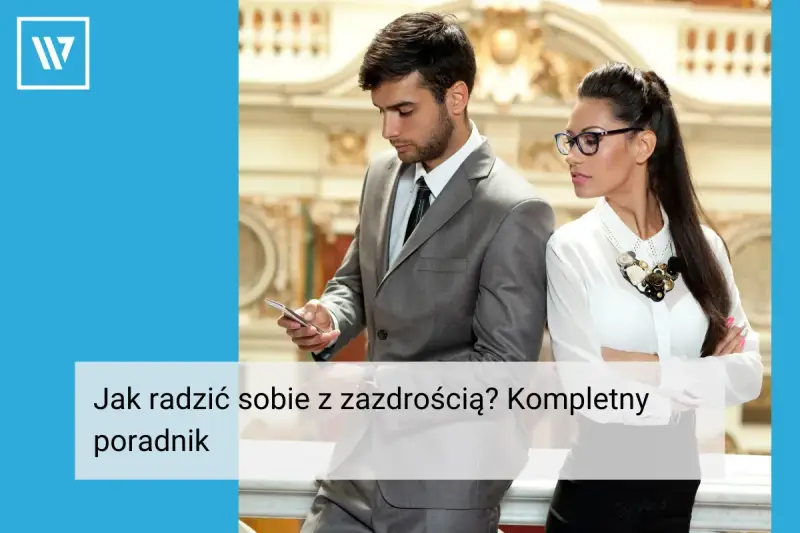Para w garniturach, ona z założonymi rękami, on z telefonem. Czy to początek historii o zespole Otella i zazdrości?