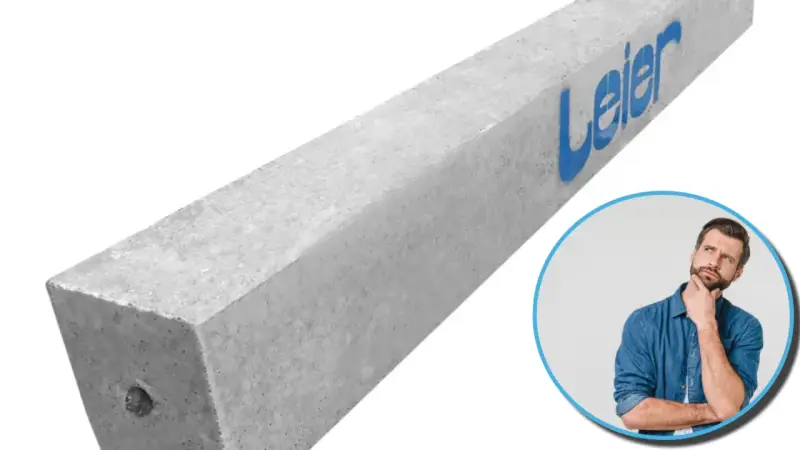 Betonowe nadproże Leier. Zastanawiasz się, ile nadproże musi zachodzić na mur?
