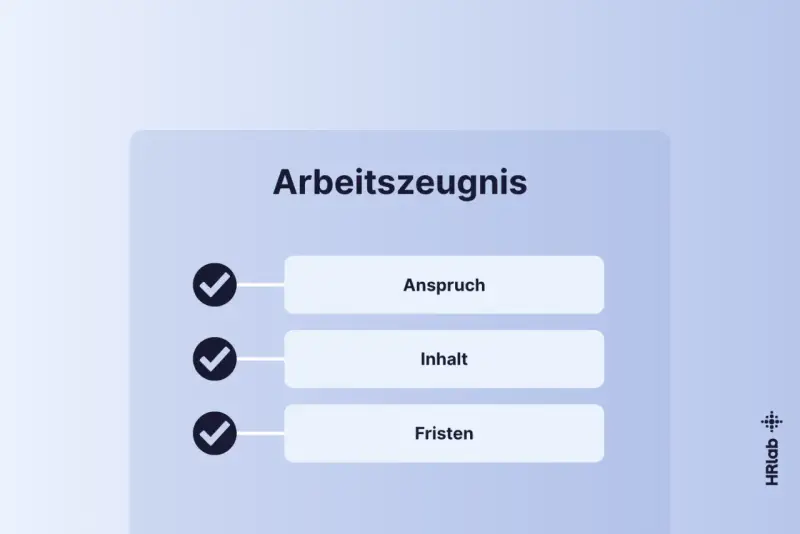 Checkliste für das Arbeitszeugnis: Anspruch, Inhalt und Fristen. So fordern Sie Ihr Arbeitszeugnis richtig an.
