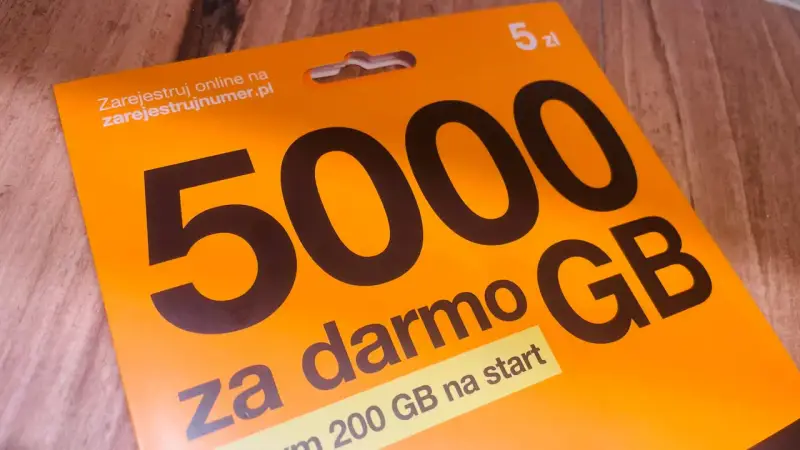 Karta SIM Orange z 5000 GB za darmo. Dowiedz się, jak sprawdzić swój numer telefonu Orange, rejestrując się online na zarejestrujnumer.pl.
