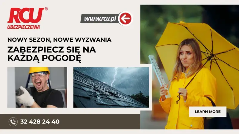 RCU Ubezpieczenia: zabezpiecz się na każdą pogodę. Zaufaj nam, a Twój dom będzie bezpieczny.