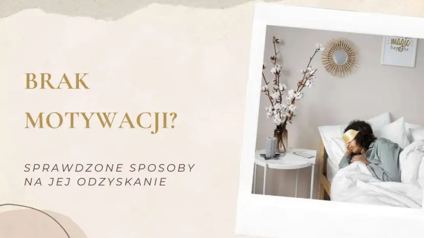 Brak motywacji do nauki? Sprawdzone sposoby na jej odzyskanie. Kobieta śpi w łóżku, symbolizując potrzebę odpoczynku przed podjęciem wyzwań.