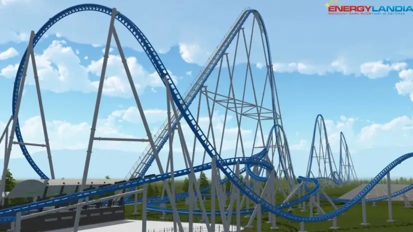 Hyperion Energylandia: 77m wysokości, 142 km/h wszystkie rekordy