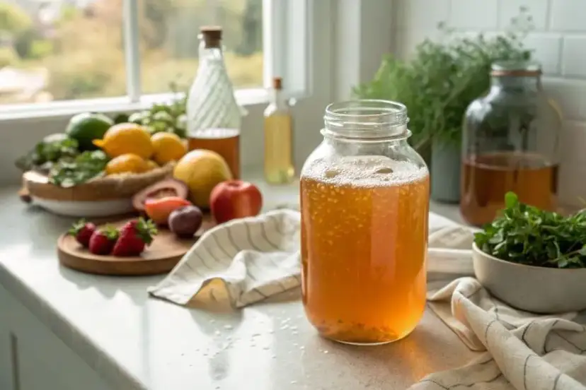 Domowa kombucha: Jak hodować krok po kroku? Poradnik