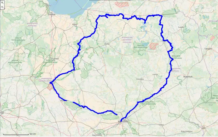 Mazury motocyklem: Trasy, atrakcje, GPX. Twój gotowy plan!