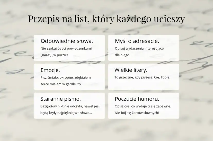 Listew, nie listw! Dlaczego tak mówimy? Prosta lekcja polskiego