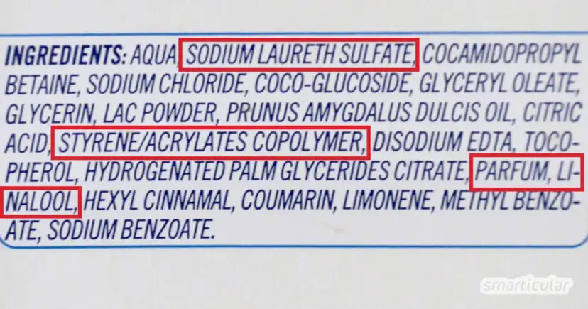 Bedenkliche Inhaltsstoffe in Kosmetik: Liste, Erkennung & Vermeidung.