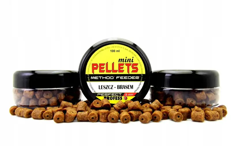 Mini pellety Method Feeder "Leszcz - Brasem" 8 mm, idealne na leszcza.
