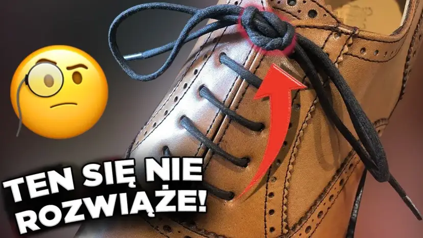 Jak wiązać sznurówki w butach - uniknij najczęstszych błędów