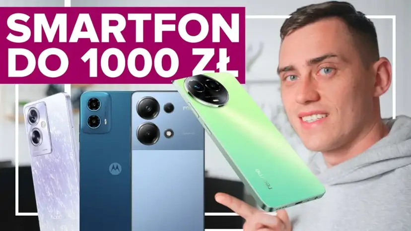 Najlepsze smartfony do 1000 zł – ranking z wydajnością i jakością