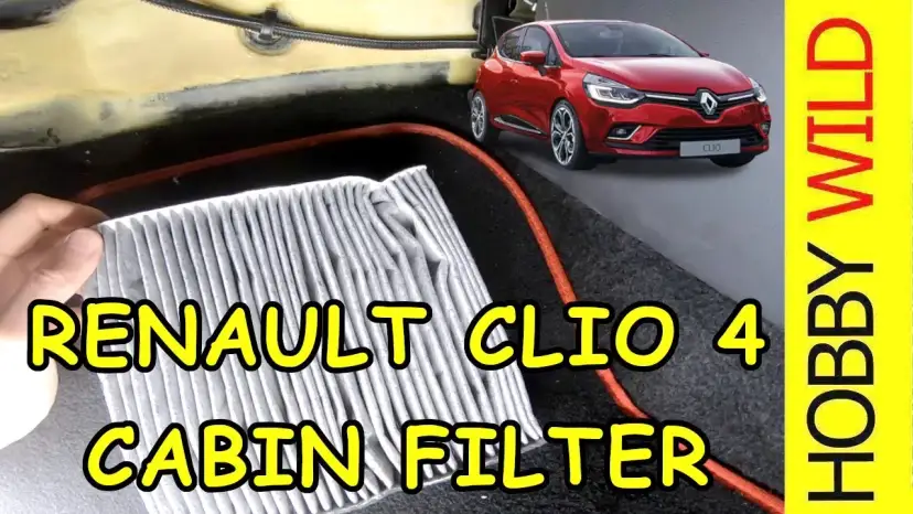 Clio 4 : changez votre filtre habitacle, économisez 50€ !
