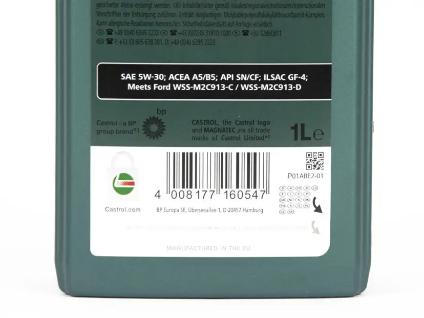Castrol Magnatec 5W-30 A5: Jaki silnik? Ford, DPF sprawdź!