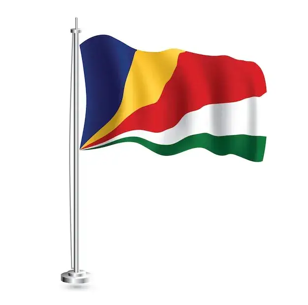 Jak wygląda flaga Seszeli? Odkryj jej piękno i symbolikę