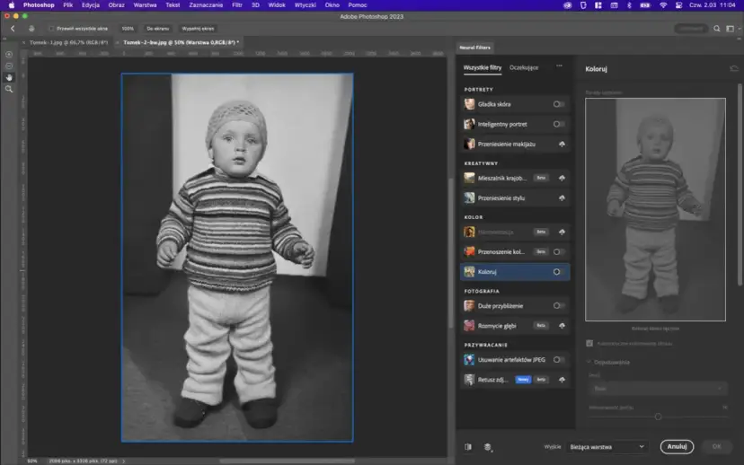 Jak zmienić kolor czarny na biały w Photoshopie - proste metody