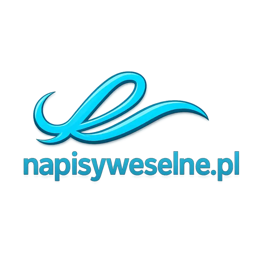 Logo napisyweselne.pl