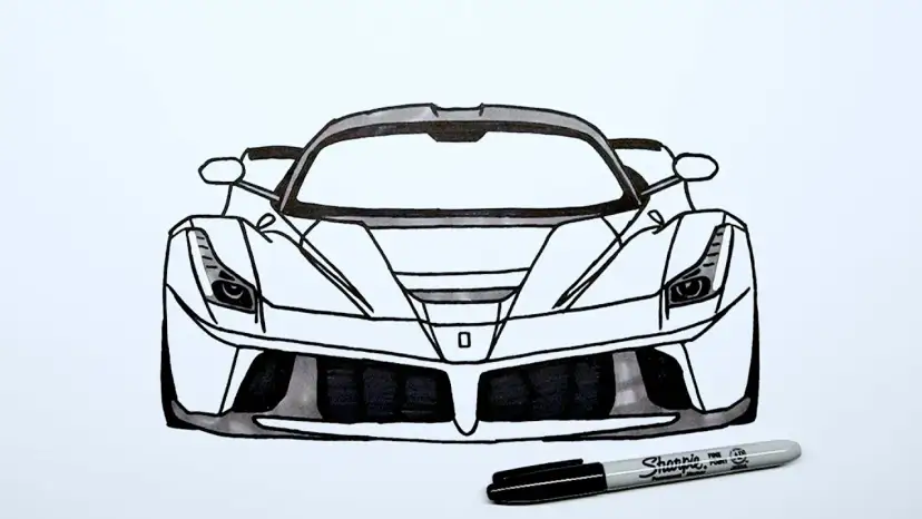 Jak narysować ferrari krok po kroku i uniknąć najczęstszych błędów