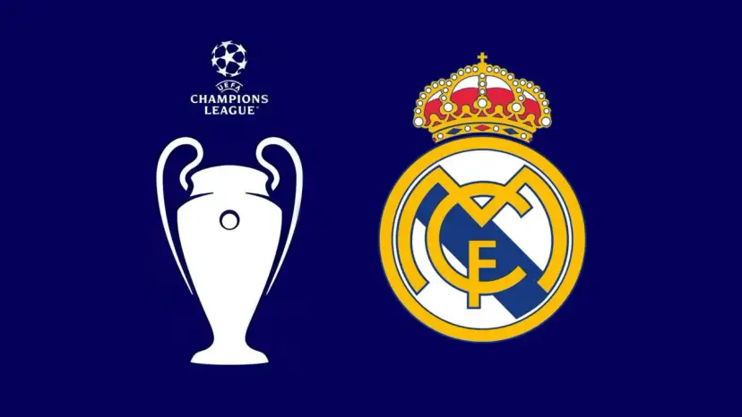 Trofeum Ligi Mistrzów i herb Realu Madryt. Tak wyglądał finał Ligi Mistrzów 2022.