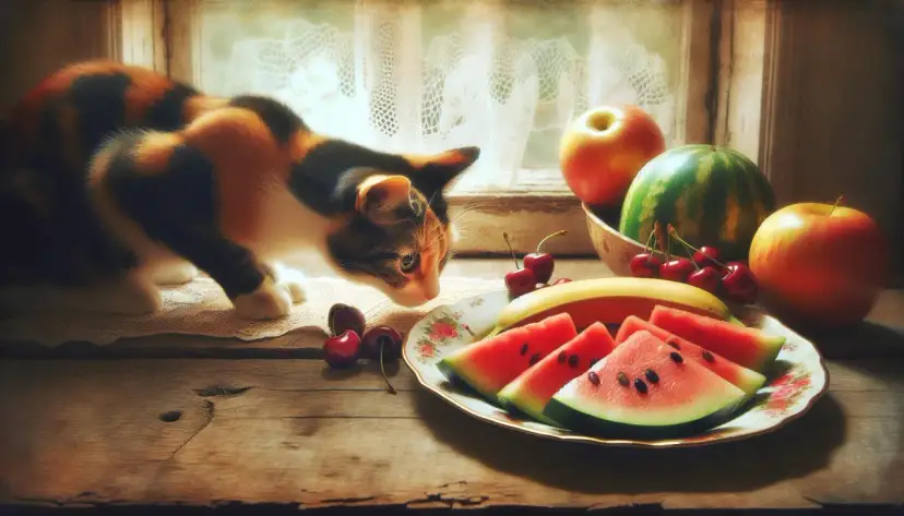 Czy koty mogą jeść arbuza? Bezpieczne sposoby na podawanie tego owocu
