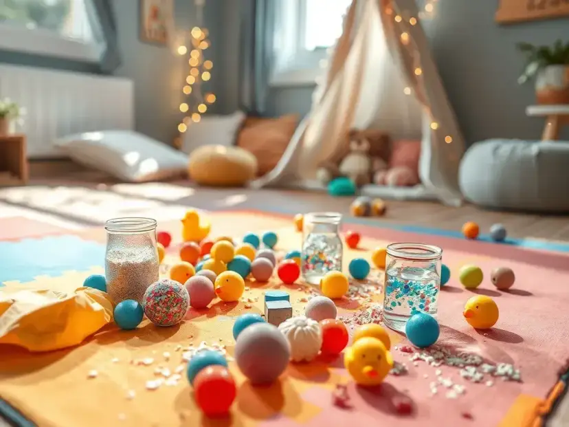 Zabawy sensoryczne dla niemowląt w domu: Rozwój krok po kroku