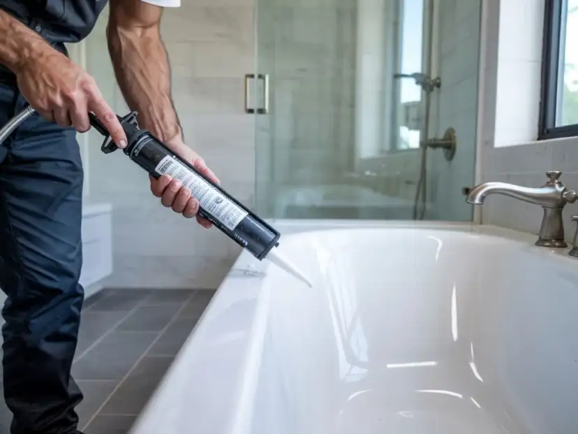 Jak kłaść silikon wokół wanny? Trwała fuga bez pleśni! Poradnik