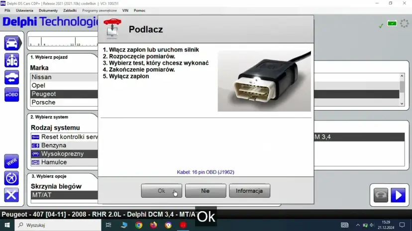 Wymuszone wypalanie DPF Delphi: Jak uratować filtr krok po kroku?