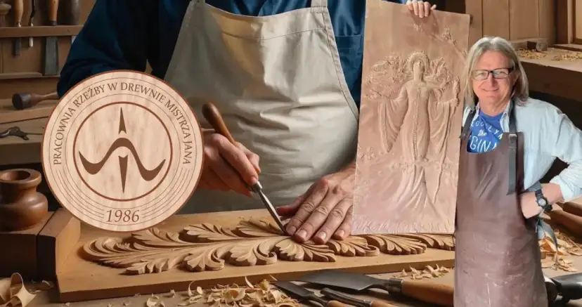 Rzeźba w drewnie: Od dłuta do dzieła. Poradnik dla każdego