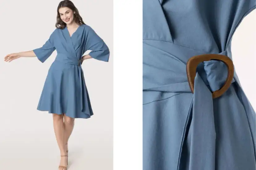 Niebieska sukienka: Stylizacje na każdą okazję i dopasowanie dodatków