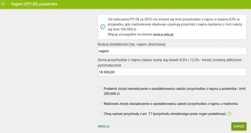 PIT-28 najem prywatny 2025: Termin 30.04.2026 i jak uniknąć kar
