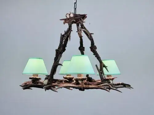 Jak zrobić żyrandol z poroża jelenia - krok po kroku do unikalnej lampy