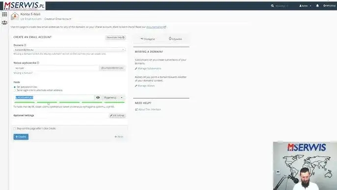 Profesjonalny e-mail we własnej domenie: Poradnik krok po kroku