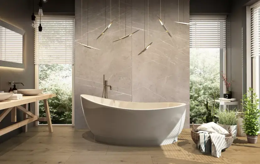 Kafelki jak panele: idealne rozwiązanie dla nowoczesnych wnętrz