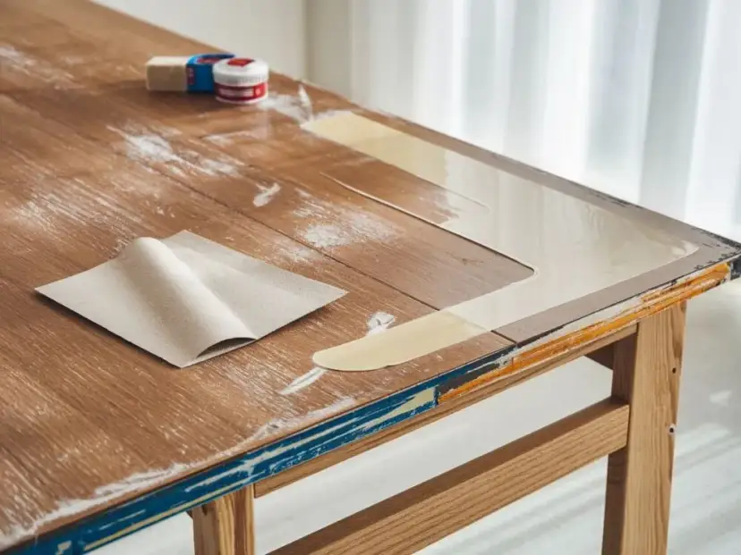 Jak okleić stół? Kompletny poradnik DIY odnowa mebla za grosze