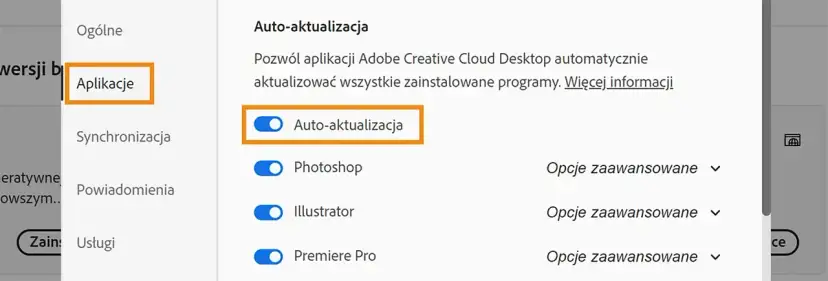 Zainstaluj Photoshop bez problemów - zaktualizuj system operacyjny