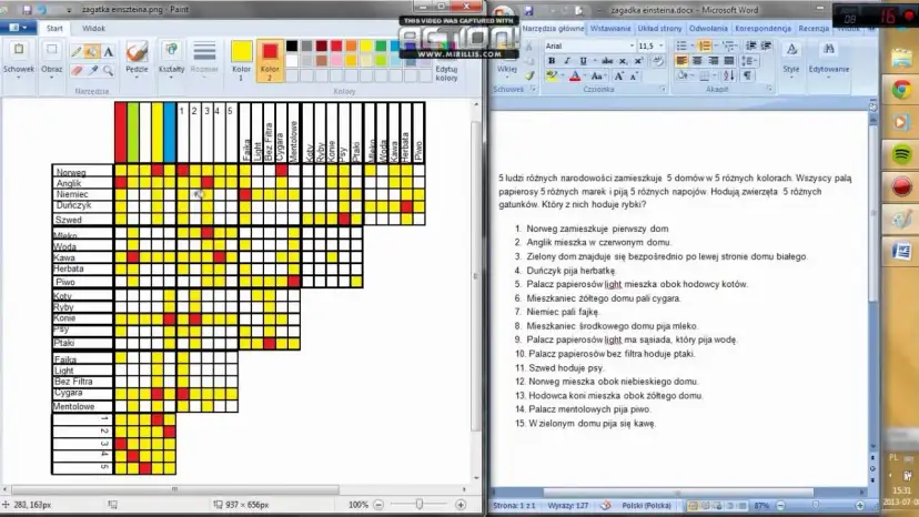 Zagadka Einsteina: Kto hoduje rybki? Rozwiązanie krok po kroku