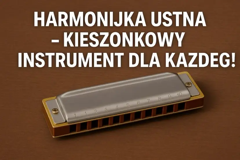 Harmonijka ustna, ten kieszonkowy instrument do grania ustami, jest idealny dla każdego, kto chce zacząć przygodę z muzyką.