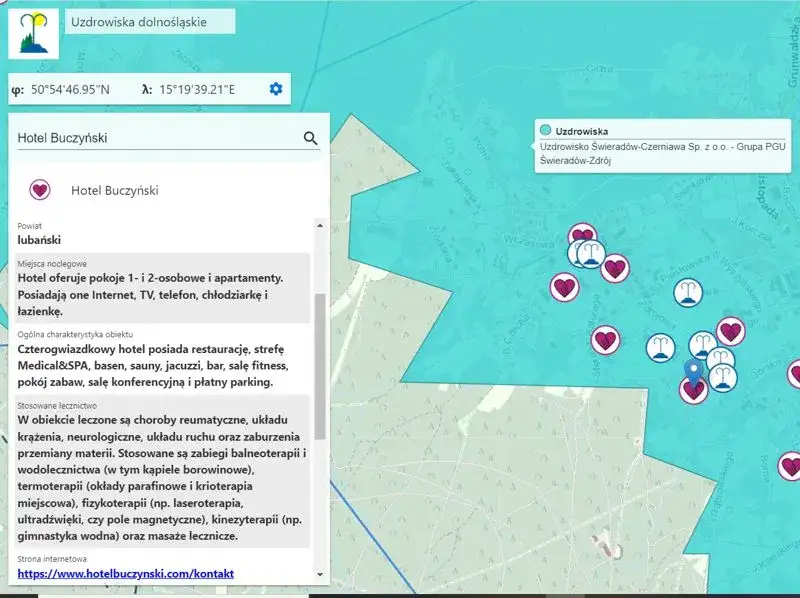 Mapa sanatoriów Dolnego Śląska – znajdź idealne uzdrowisko dla siebie