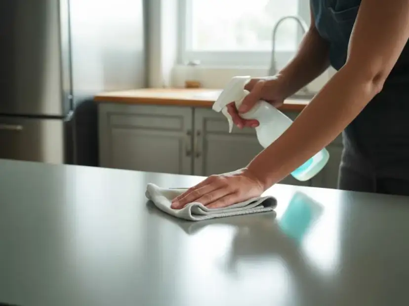 Skuteczne sposoby na usunięcie tłustych plam z szafek kuchennych