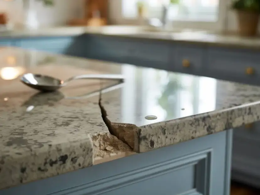 Czym wypełnić ubytek w blacie kuchennym, aby uniknąć kosztownych napraw