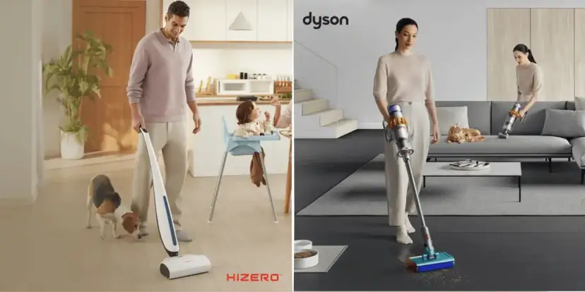 Dyson WashG1 vs HIZERO: Który mop wybrać? Porównanie