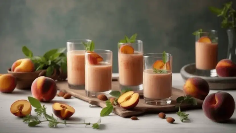 Koktajl brzoskwiniowy – proste i zdrowe przepisy na orzeźwienie