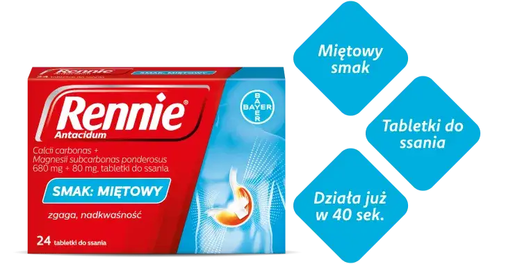 Rennie w ciąży: Ile tabletek? Bezpieczne dawkowanie na zgagę