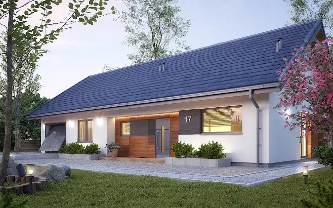 Projekty domów z dachem dwuspadowym – oszczędności i styl w budowie