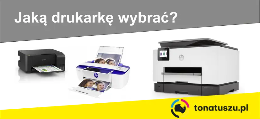 Porównanie drukarki laserowej i atramentowej. Którą wybrać? Zobacz trzy modele: Epson, HP.