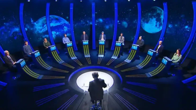 Dziesięciu uczestników czeka na swoją kolej w teleturnieju. Czy to już ten moment, o której godzinie?