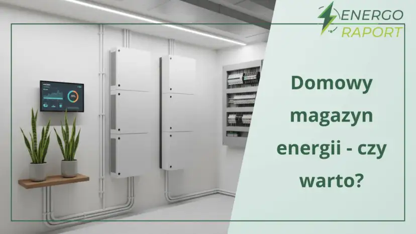 Nowoczesny domowy magazyn energii z panelem sterowania i roślinami. Czy warto zainwestować w takie rozwiązanie?